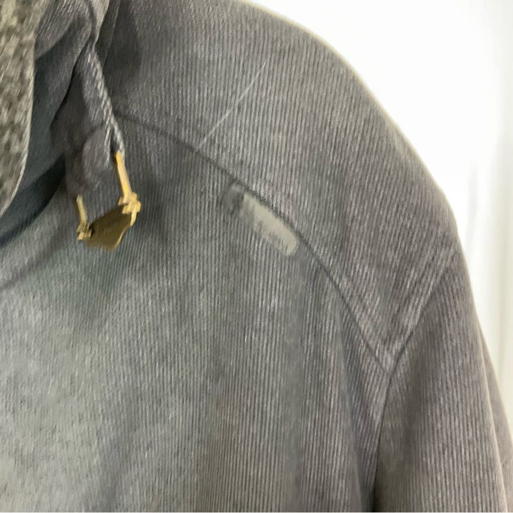 Vintage Dolce & Gabbana Men's Black Cotton Sherpa Lined Full Zip Jacket Size L - Picture 8 of 16